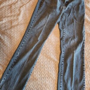 DG2 by Diane Gilman Straight Leg Blue Jeans
